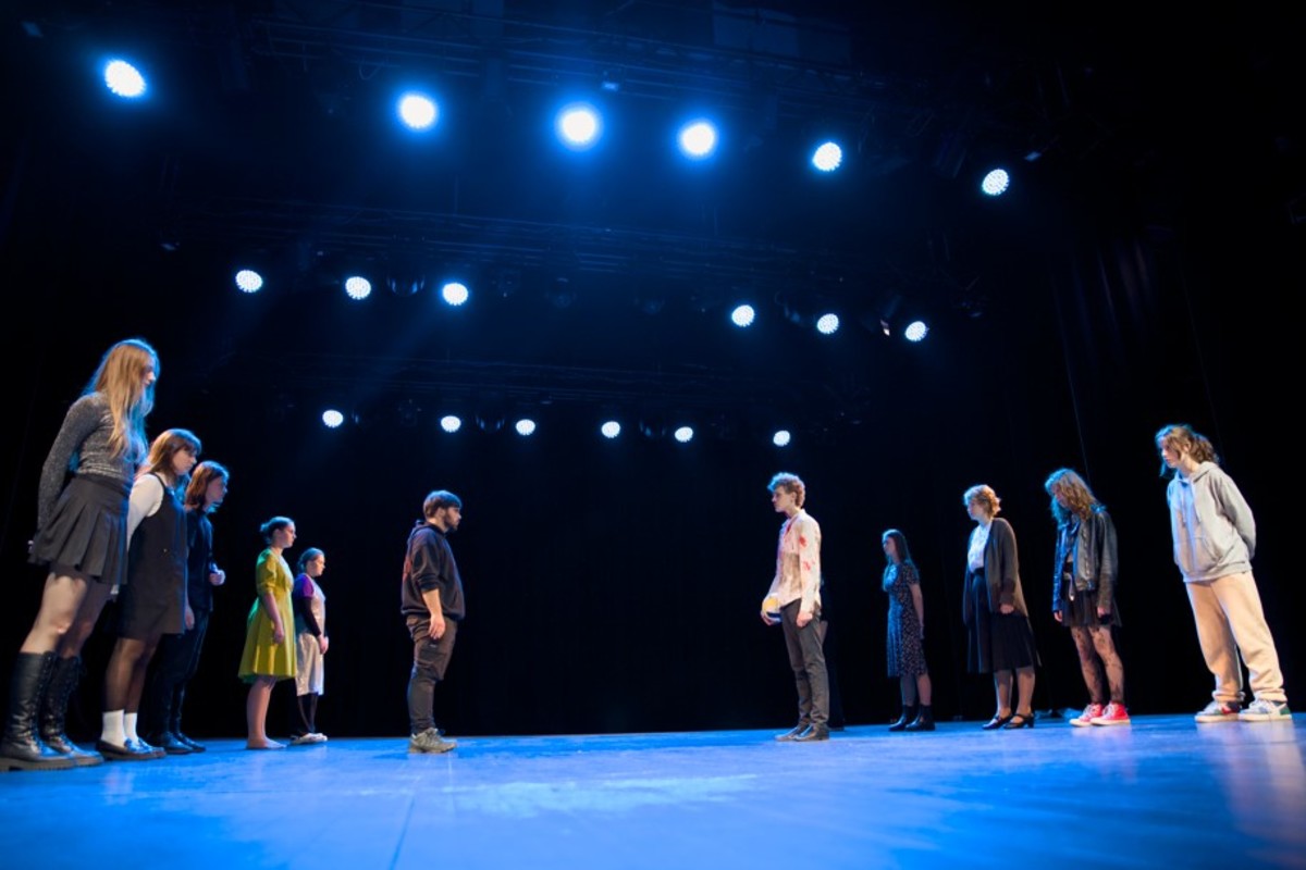 Jaunimo teatras iš Latvijos. Organizatorių nuotr.