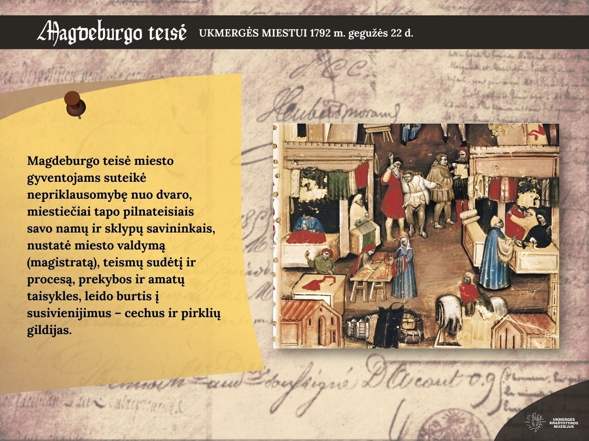 Ukmergės kraštotyros muziejaus nuotr.