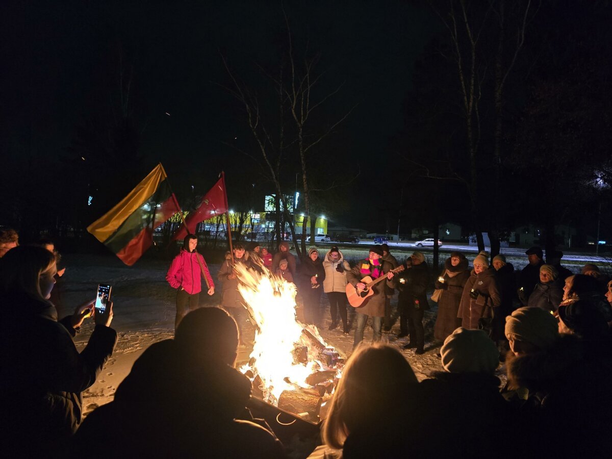 Atminimo laužų uždegimo iniciatyva Pagiriuose