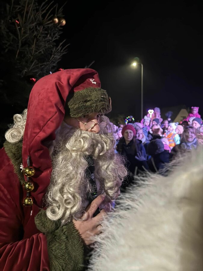 Eglutės įžiebimas Mickūnuose / Vilniaus rajono savivaldybės nuotr.