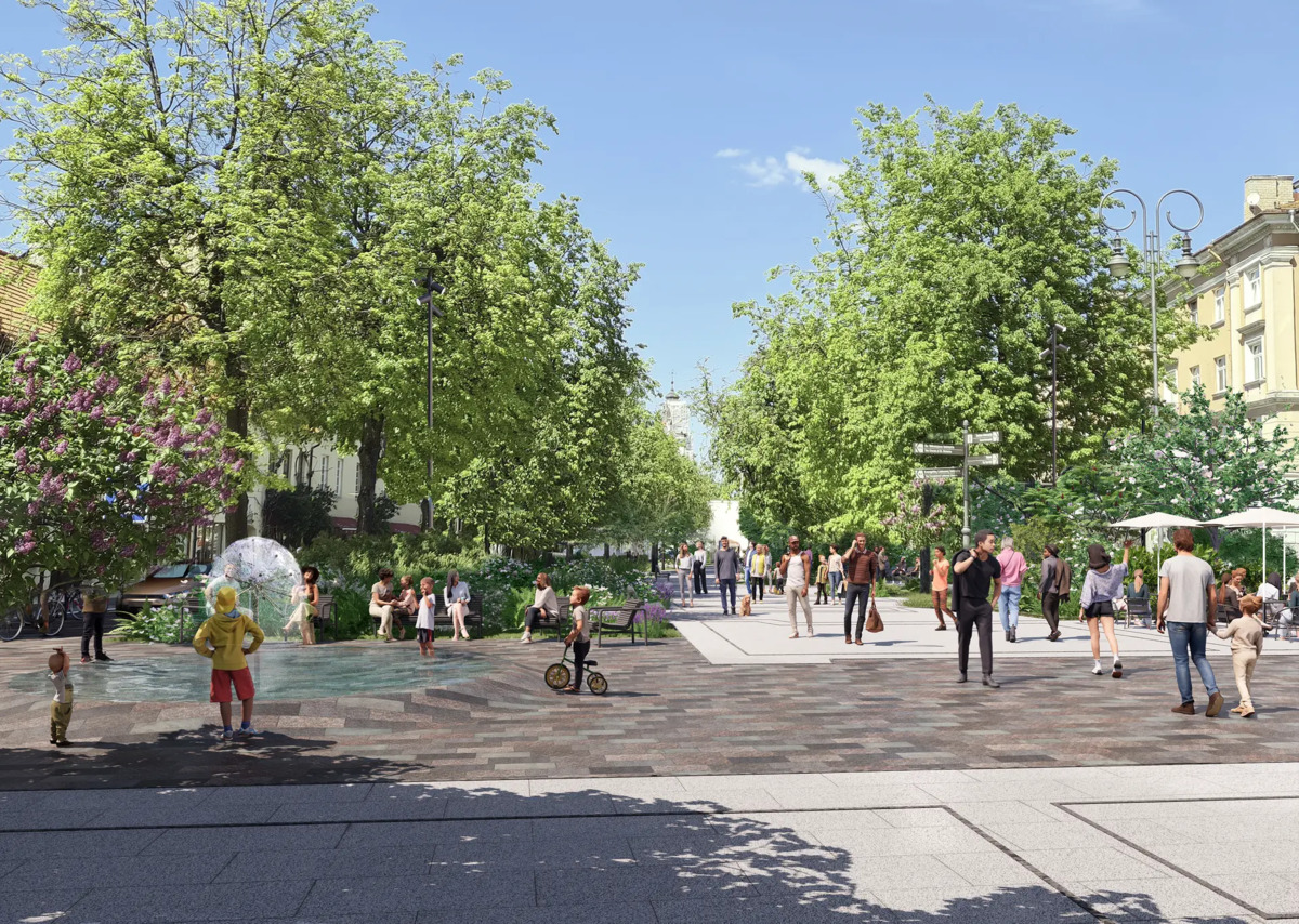 Architektų studijos AIMM vizualizacija