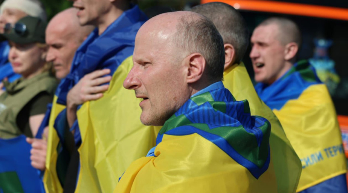 Ukrainos belaisviai / Zelensky/Official