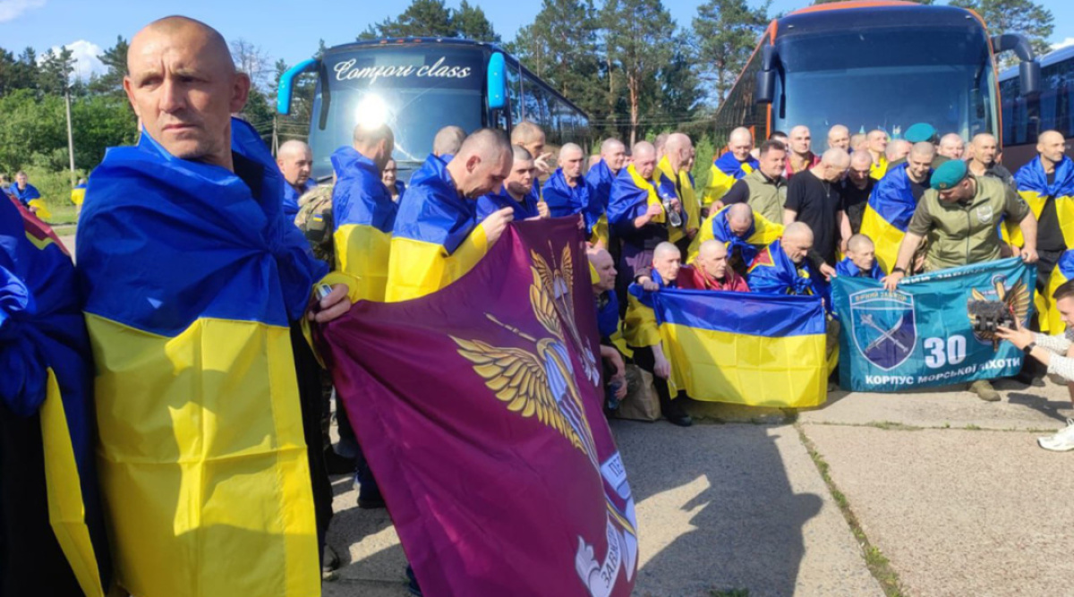 Ukrainos belaisviai / Zelensky/Official