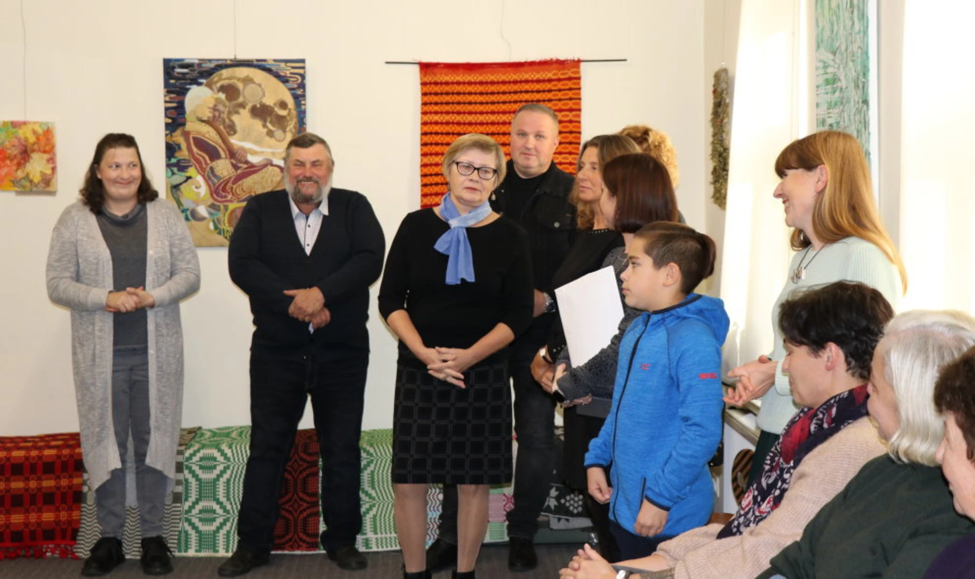 Lazdijų krašto muziejuje atidaryta dailės ir technologijų mokytojų kūrybos darbų paroda