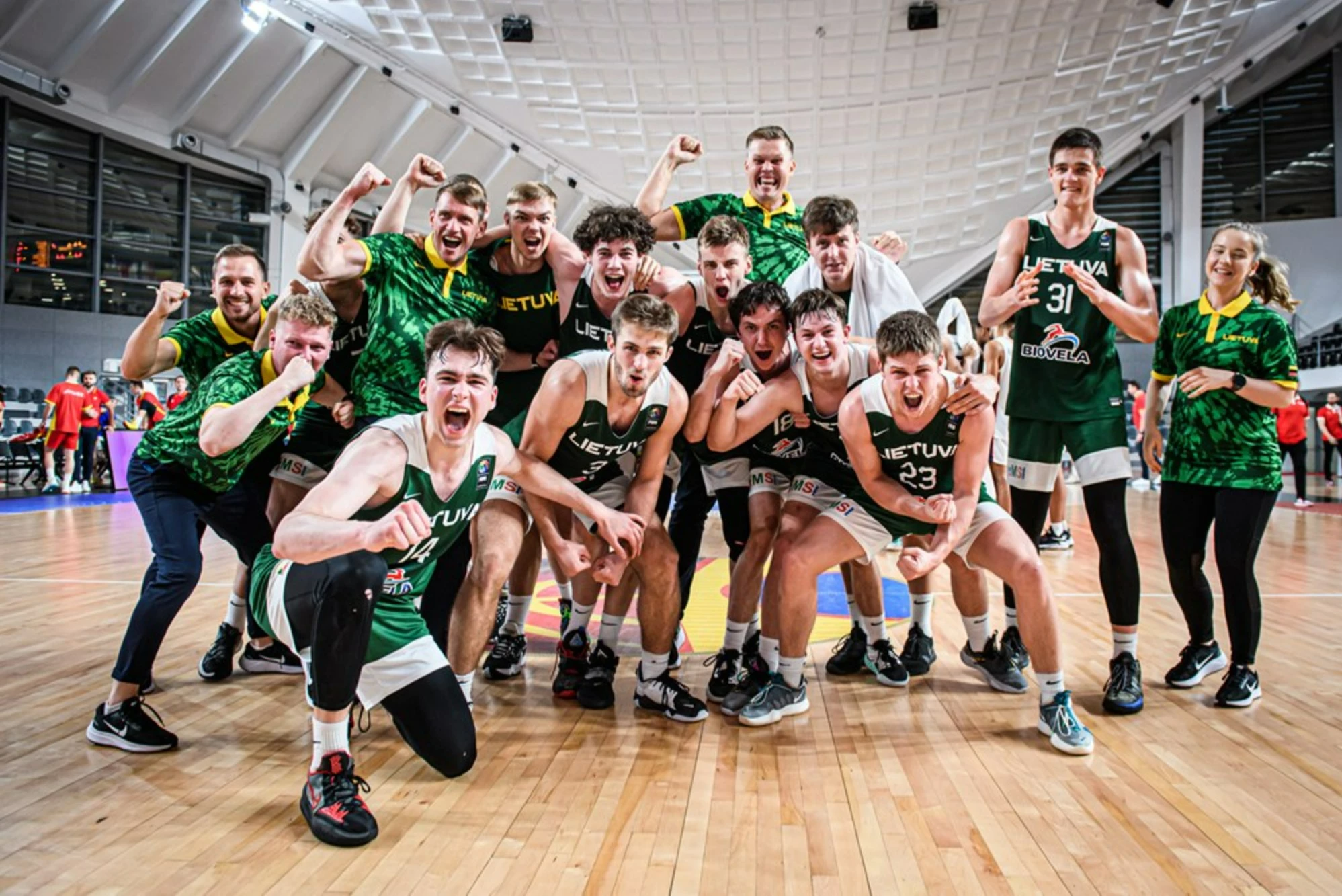 Lietuvos U20 rinktine. FIBA Europe nuotr