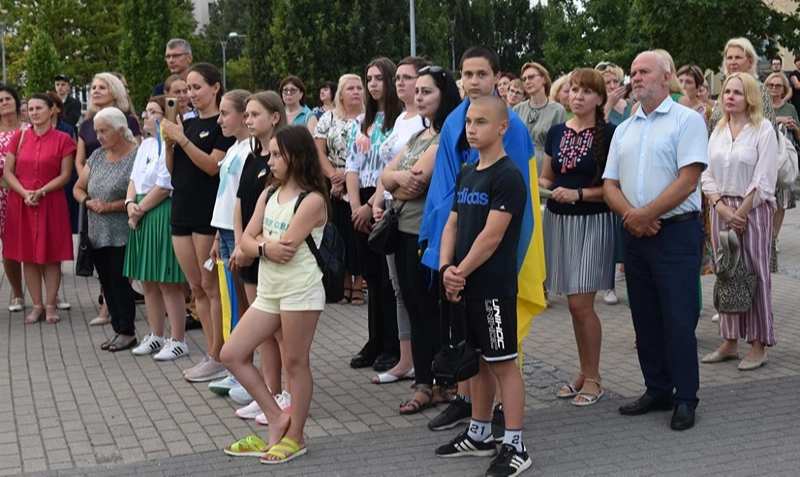 Mažeikių rajone nuvilnijo renginiai, skirti palaikyti nuo karinės agresijos kenčiančią šalį