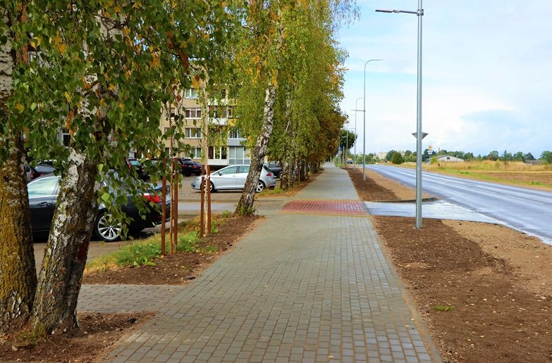 Jurbarke plečiama pėsčiųjų ir dviračių takų infrastruktūra