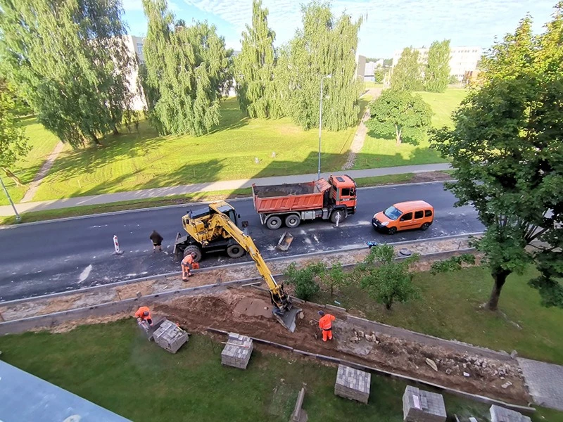 Kelmės rajono gyventojams pagerinta infrastruktūra: baigti darbai septyniuose objektuose