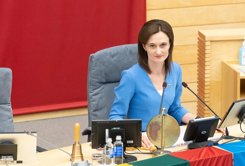 V. Čmilytė-Nielsen skeptiškai vertina leidimą Seimo nariams dirbti pedagoginį darbą