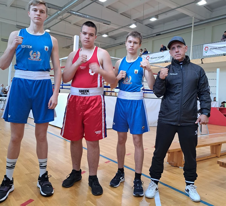Iš turnyro Latvijoje boksininkai grįžo su medaliais