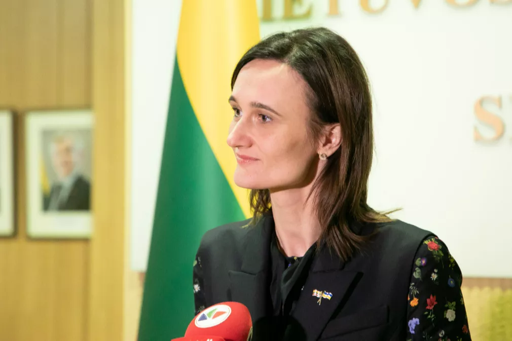 Konservatoriams prakalbus apie pažeistą koalicijos sutartį, sureagavo V. Čmilytė-Nielsen: santykiuose bus daugiau spalvų