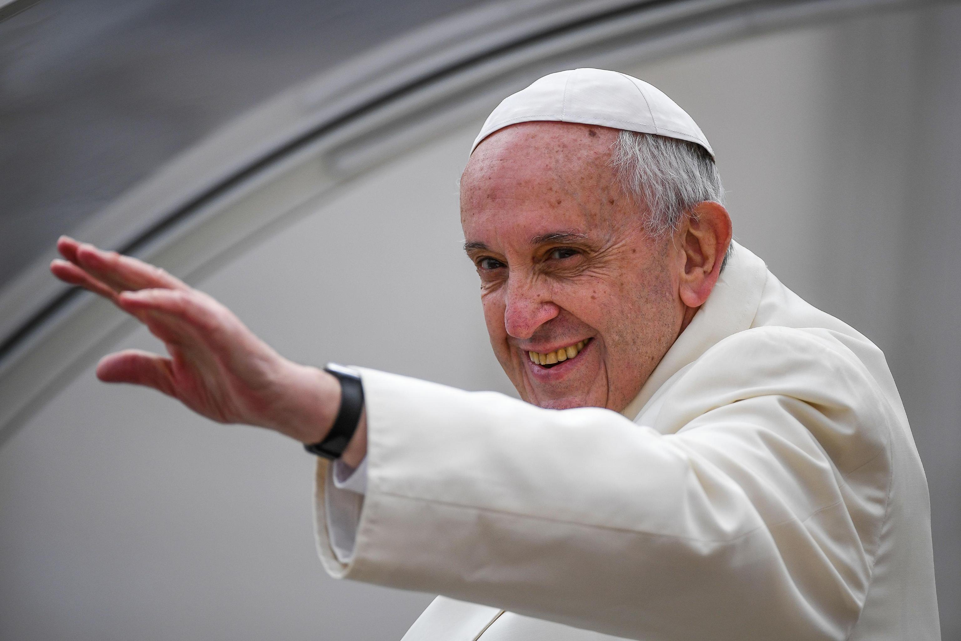 Bus skelbiama registracija į du susitikimus su popiežiumi Pranciškumi