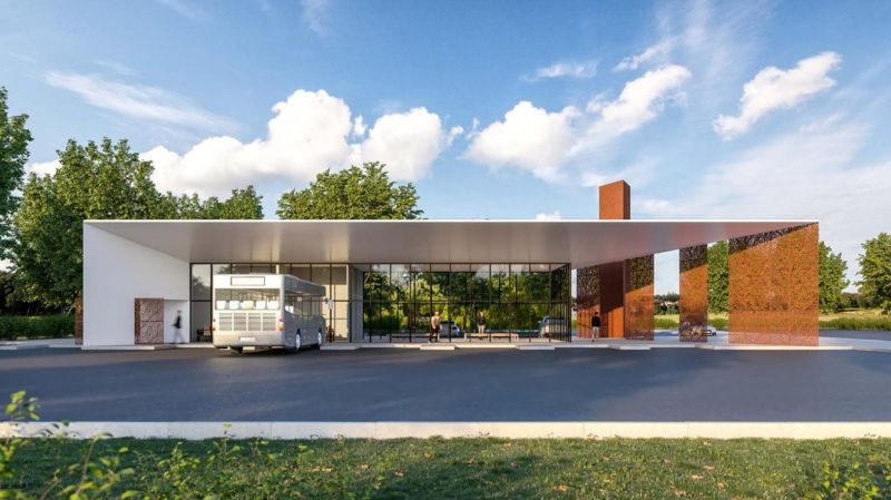 Jurbarko autobusų stoties projektą įvertino architektai